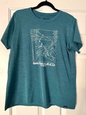 Patagonia Capilene Cool Daily Graphic T-Shirt - Women's large